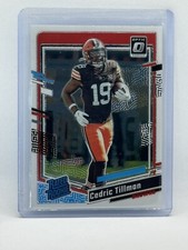 Cedric Tillman - 2023 Panini Donruss Optic - Rated Rookie #224 (RC)
