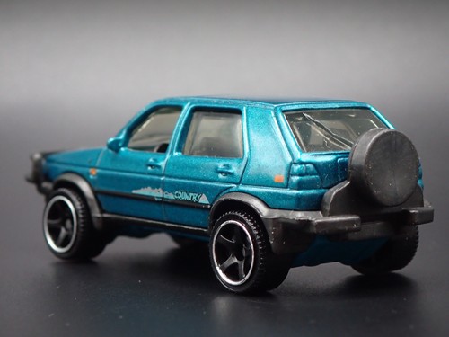 Modelo De Coche Diecast VW VOLKSWAGEN GOLF COUNTRY MK2 Verde 1:64 - Imagen 6 de 9