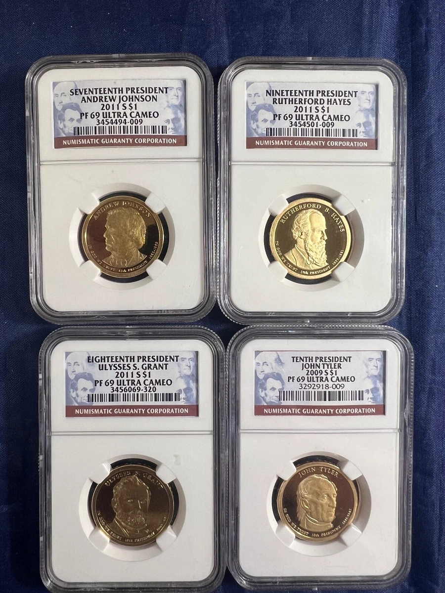 Grade PR 69 NGC Presidential Dollar Coins (2007-Now) for sale | eBay