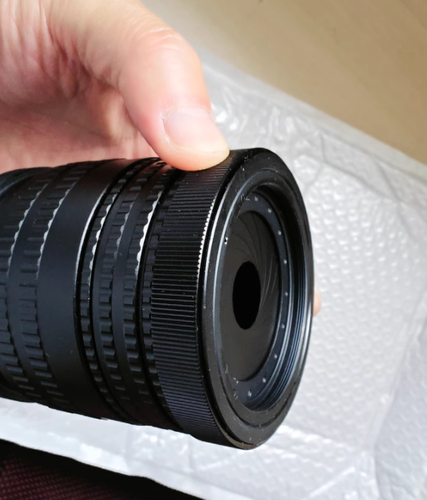 2-44mm Adjustable Iris Diaphragm M58 M65 Digital Camera lens DIY Retrofit Module - Picture 8 of 9