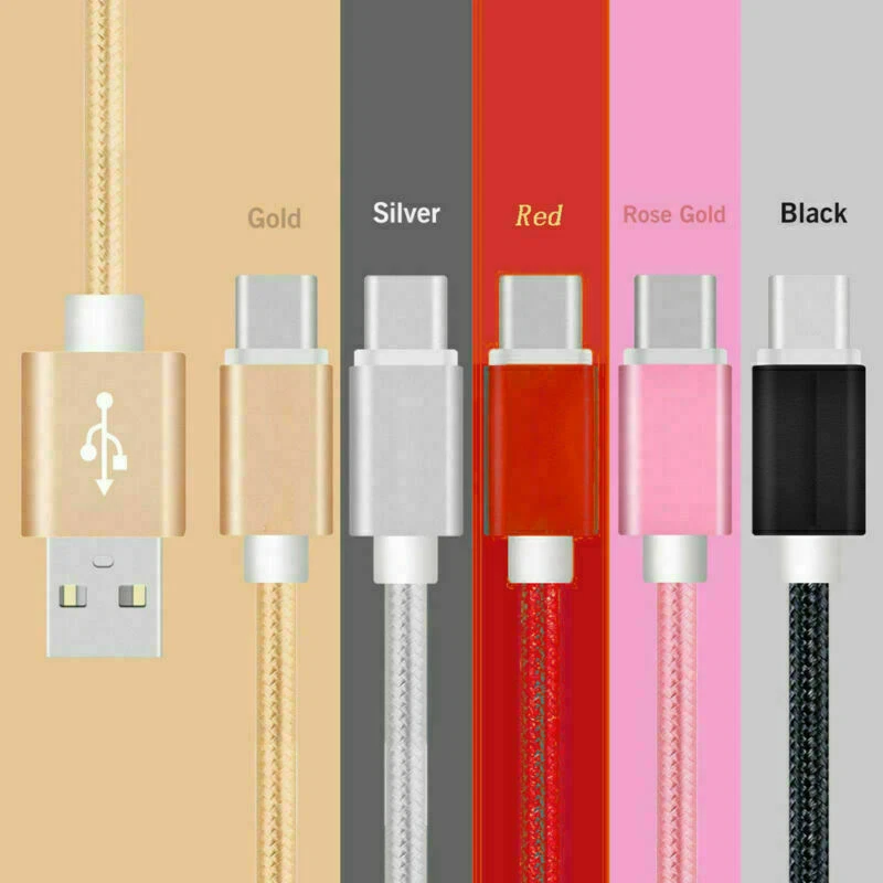 1-3M Useful USB Data Charger Charging Cable fit for iPhone  Micro USB Type-C - Image 2 of 4