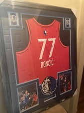 Luka Doncic authentic autograph framed jersey NBA ALLSTAR 2020  Mavericks Lakers