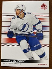 19-20 UD SP Authentic Hockey Red Limited 21 Brayden Point
