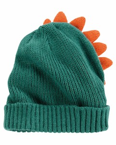 green toddler winter hat