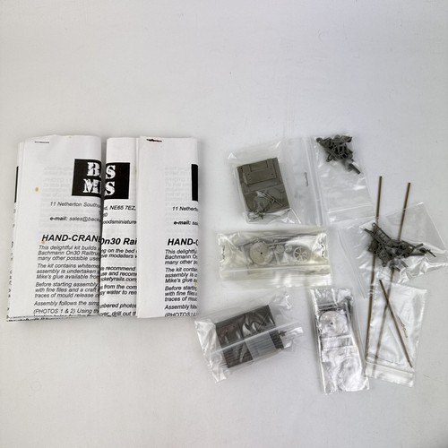 Backwoods Miniatures ON30 Down N Dirty Hand Crane Kit - 第 2/6 張圖片
