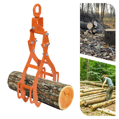 1202kg/2650lbs 4 Claw Log Lift Tong Forestry Ranching Timber Log Lifting Tong US