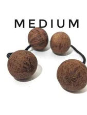 Asalato 2 Rattle Shakers for Medium Hands, Kashaka instrument Aslatua Shaker