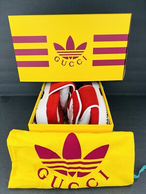 Gucci X Adidas GG Magic Sponge Demetra Vegan Logo Slides UK  display picture 3
