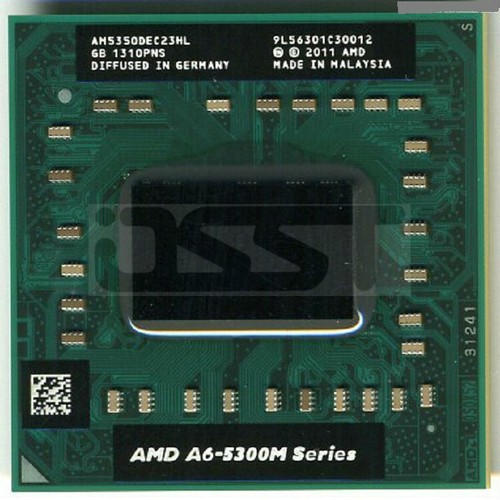 AMD A6-5350M AM5350DEC23HL Mobile APU CPU Processor Socket FS1 722pin 2.9Ghz 1MB