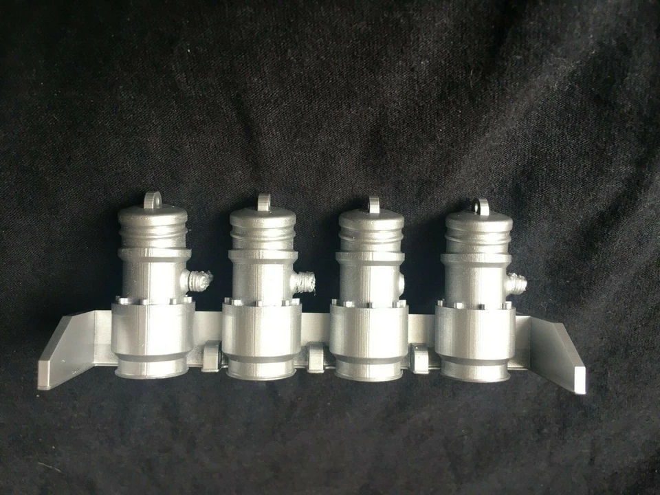 TAMIYA CARSON 1:14 FUEL TANKER TRAILER SCALE MODEL RADIO CONTROL TRUCK TRACTOR - image 4 of 4