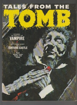 1971 TALES FROM THE TOMB Magazine v.3 #3 VF- 7.5 Torture / Fisherman Collection
