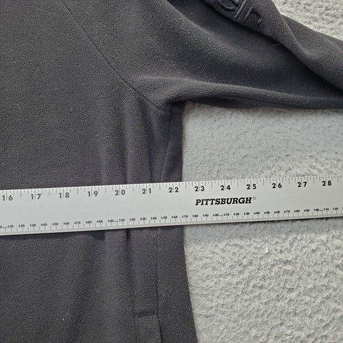 Calvin Klein Golf Performance Giacca Donna 1X Nero Pile Raglan Polsino Finto Collo - Foto 5 di 7