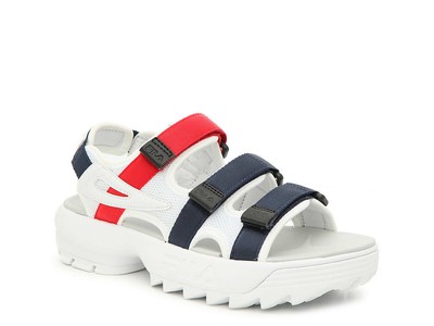 fila platform sandals