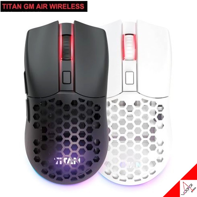 Xenics Titan GM AIR Wireless Professional Gaming Mouse 72g 19000 DPI PAW3370 New