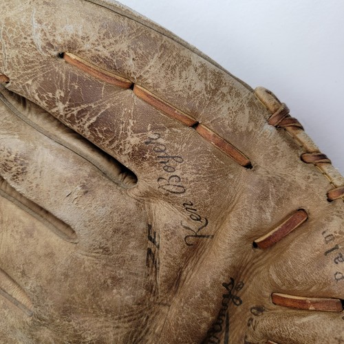 Guante Rawlings Ken Boyer TT20 mano izquierda trampa-Eze Matic palma vintage derecho - Imagen 16 de 20