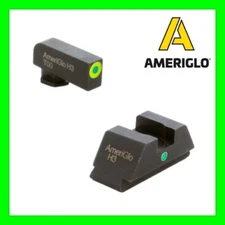 Glock 42, 43, 43X, 48 i-Dot Tritium Night Sight Set LumiGreen by AmeriGlo GL-305