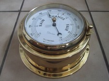 DEKORATIVES ALTES SCHIFFSBAROMETER VON DEVINA MADE IN DENMARK #9301