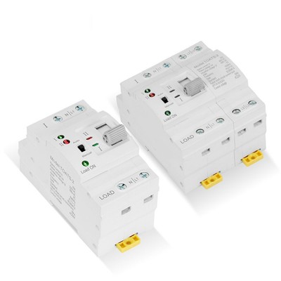 Kontrollleuchte Dual Power ATS 2P63A Haushalt Hutschiene Wahlschalter