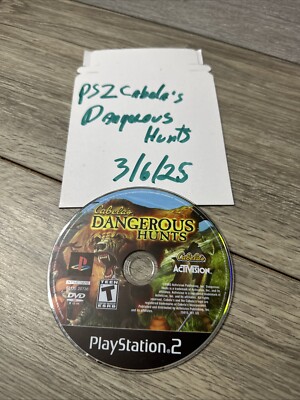 Cabela's Dangerous Hunts 2009 (PlayStation 2 PS2) Disc Only