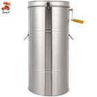 2 Frame Honey Extractor Stainless Steel Manual Use Spinner Beekeeping Equipment