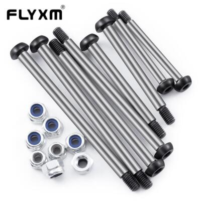 FLYXM For Traxxas 2wd Rustler Slash Stampede Steel Hinge Pin Set