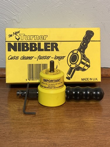 Sheet Metal Cutter The New Turner Nibbler For Any Hand Drill