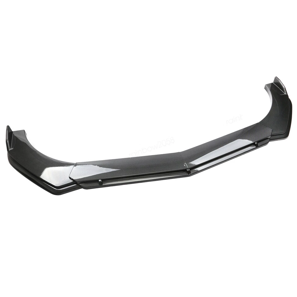 For Mitsubishi Outlander Carbon Fiber Style Front Bumper Lip Splitter Spoiler — 第 4/4 张图片