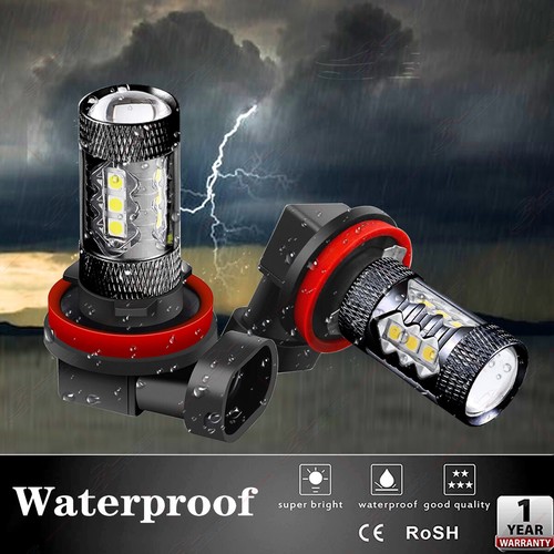 H8 H11 H9 LED Driving Fog Light Bulbs 2000LM 4000K Golden Yellow High Power - Picture 10 of 12