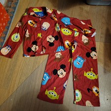 NWT Disney 100 Years 2Pc Long Sleeve Pajama Set Loungewear Sleepwear Size 3T NE