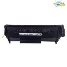 1PK New Q2612A 12A Black Toner Cartridge for HP LaserJet M1319 M1319f 1010 1012