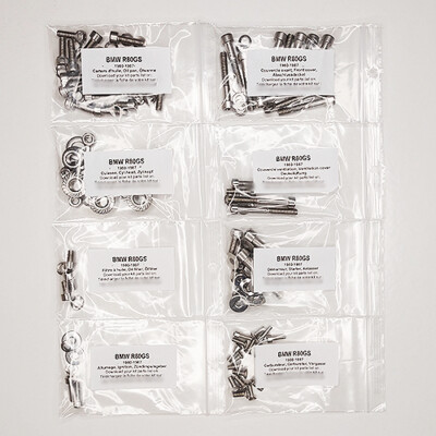 BMW R80 GS 1980-1987 Stainless Brugola Screw Kit Full Engine R80GS G/S