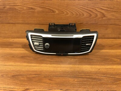 2013-2015 HONDA ACCORD NAVIGATION SCREEN RADIO STEREO CONTROL PANEL BEZEL OEM