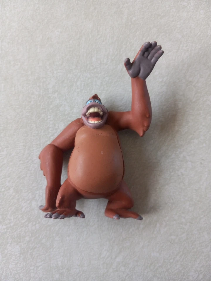 Louie Libro de la Selva Juguete Disney Orangután PVC Figura Decoración de Pasteles De Colección 3 Pulgadas Foto 2 de 4