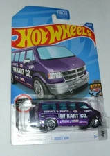 HOT WHEELS 2022 HW METRO 6/10 - DODGE VAN PURPLE 