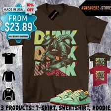 Shirt Match Dunk Low Rodeo Tourmaline Sneaker Matching Skateboard Cowboy T-Shirt