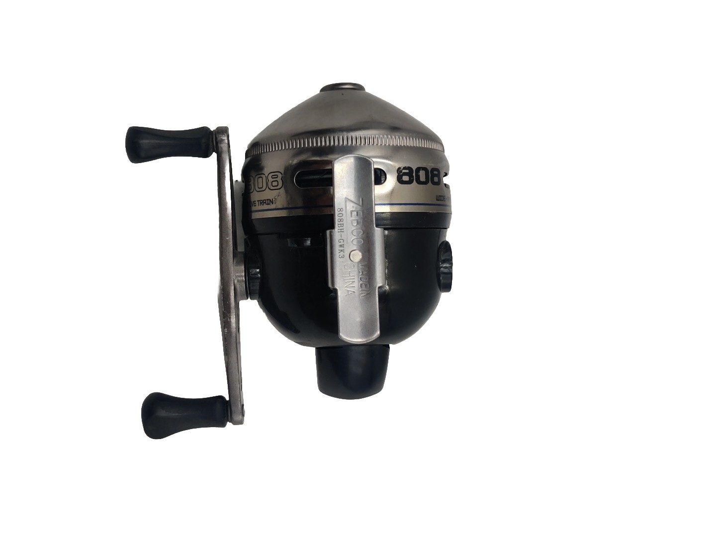 Zebco 808 Hawg Spincast Reel With Metal Foot Drag Bass Cats