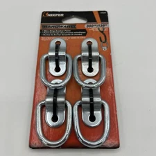 Keeper - 1.5" Wire Ring Anchor Point, 4 Pack
