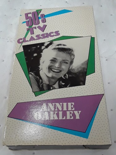 50er TV Classics Annie Oakley 1987 VHS b4