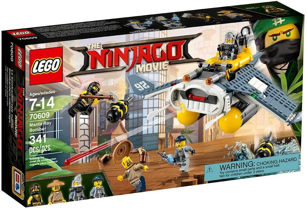LEGO Ninjago 70609 Manta Ray Bomber NEW/SEALED BOX/Retired | eBay LEGO Ninjago 70609 Manta Ray Bomber NEW/SEALED BOX/Retired | eBay