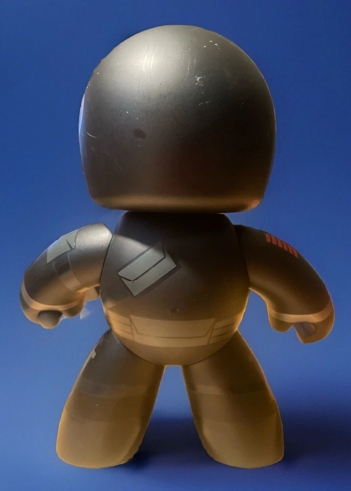 GI Joe 2008 Mighty Muggs Snake Eyes Foto 3 de 4