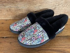 Bobs Skechers for Dogs Too Cozy - Pooch Parade Slippers House Shoes Womens Sz 6
