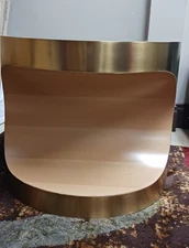 INDON INTERNATIONAL BRASS END TABLE (WL-301-CG)