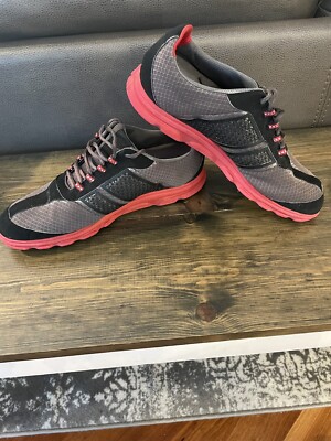 FootJoy SuperLites 58123 Spikeless Golf Shoes Black Red  display picture 2