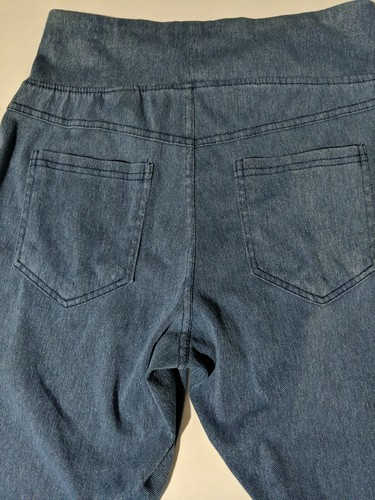 "Pantalones de mezclilla elásticos A New Day para niñas talla pequeña pierna de entrepierna 28" - Imagen 5 de 5