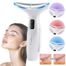 Skin Tightening Face Neck Lifting Beauty Anti Wrinkle Device LED Photon Therapy