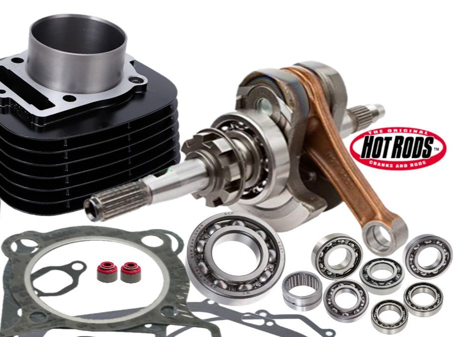2004 350 Raptor Rear Rotor Warrior Raptor 350 Rebuild Kit Complete Motor Engine Top Bottom End ...
