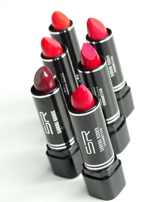 6 Stück Lippenstift ROT Sabrina Rudnik Make Up Schminke (€0,52/1g) Lipstick Set