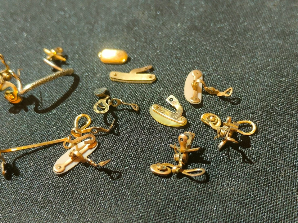 Pièces détachées Lunettes anciennes notamment Ray Ban divers poinçons double Or - Photo 2/4