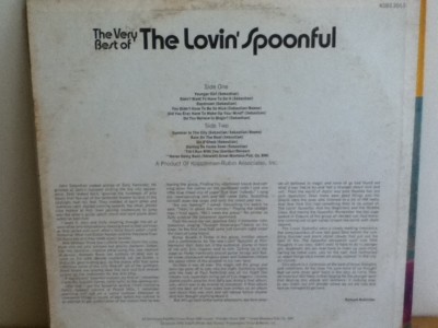 THE LOVIN SPOONFUL LP THE VERY BEST OF THE LOVIN SPOONFUL | eBay