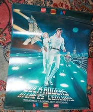 Buck Rogers in 25th Century Burger King Advertising Movie Poster 1979 Coca-Cola